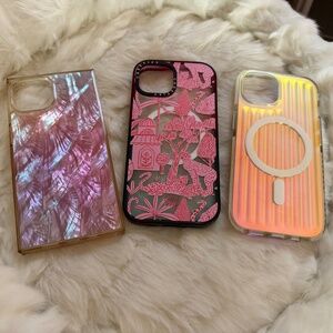 Bundle of iPhone15 cases- Flaunt + Casetify